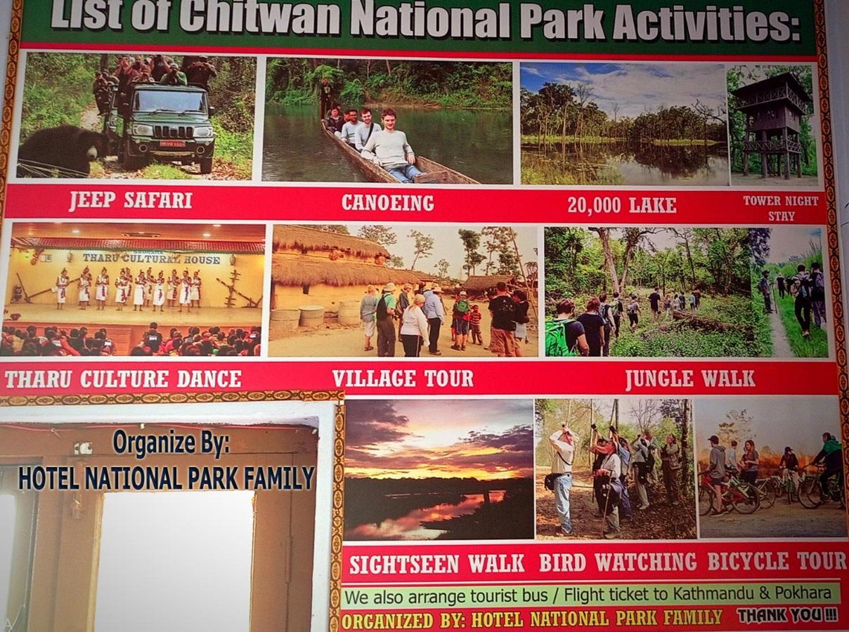 Hotel National Park Sauraha- Homely Stay And Peaceful Location With Jungle Safari Arrangements מראה חיצוני תמונה