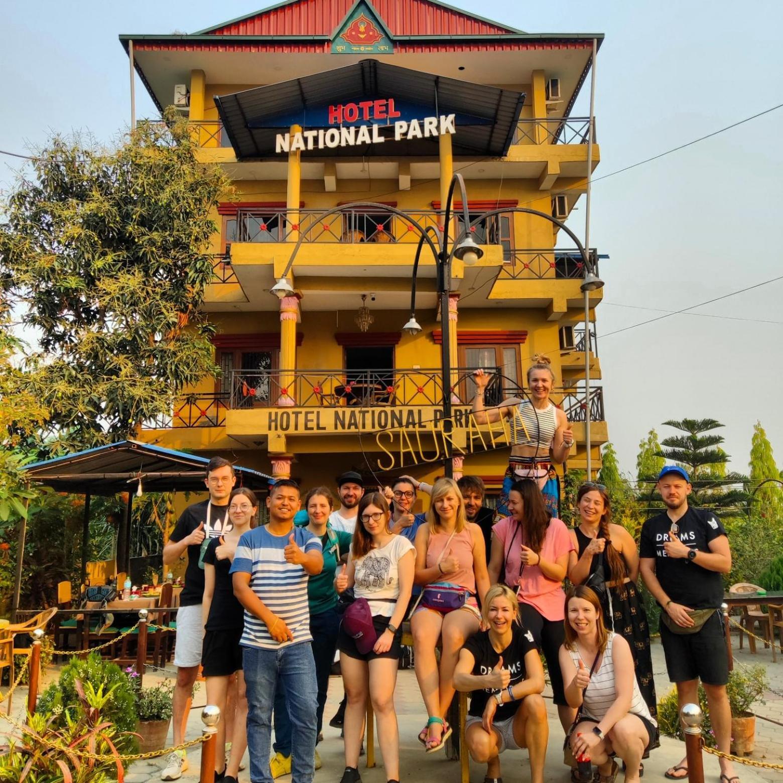 Hotel National Park Sauraha- Homely Stay And Peaceful Location With Jungle Safari Arrangements מראה חיצוני תמונה